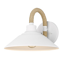  3318-1W NWT - Journey NWT 1 Light Wall Sconce in Natural White with Natural White Shade